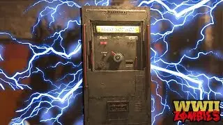 HOW TO TURN ON THE POWER IN WWII ZOMBIES 