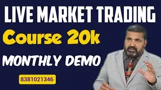 Live Market Trading Course 20k Monthly Demo
