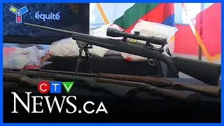Niagara police seize 38 stolen vehicles and quantity of drugs and guns following an investigation