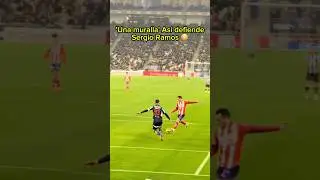 😳 As&iacute; defiende Sergio Ramos  🤯 en su debut en Rayados de Monterrey