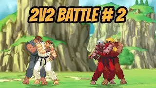 2V2 BATTLE #2: Master God Ryu & Demon Ryu VS Master God Ken & Demon Ken