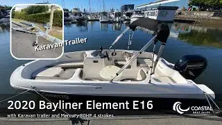 Распродажа прибрежных лодок: Bayliner Element E16 2020 года