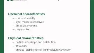 Powder Characterization and Scale-Up Considerations