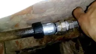 Муфта гебо (аналог). Монтаж на стальну трубу.