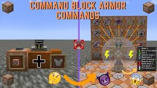 Command Block Tutorial #245: Command Block Armor Commands in Minecraft (1.21+)