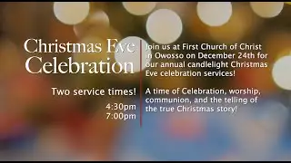 Join us for our Christmas Eve Service!