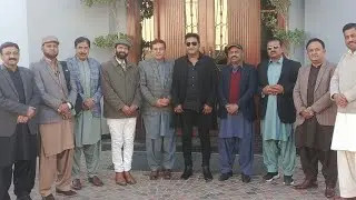 Respected Zahid Mehboob Awan  (Sweden)Lecture/Meeting With Prominent Journalists/Media Personalities