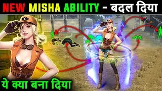 🤯Misha Character Ability Test & Detail (OB42) | Misha Character Tips & Tricks | Part - 1
