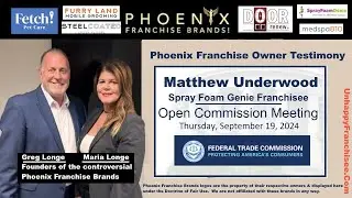 Spray Foam Genie Franchise Complaint  - Disabled Veteran Matthew Underwood