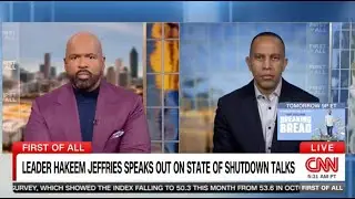 Leader Jeffries on CNN's First of All with Victor Blackwell