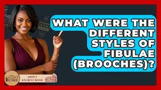 What Were The Different Styles Of Fibulae (Brooches)? - All About Rome