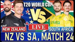 New Zealand vs South Africa, 24th Match - Live Cricket