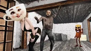 Kpop Monster Hunter vs Grandpa x Tung Tung Sahur in Granyn House | Funny Horror Granny Animation
