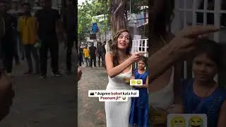 Poonam Pandey snapped in the town. 😍 #poonampandey