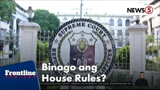 SC Decision tungkol sa impeachment, binago ang House rules at ang proseso | Frontline Tonight