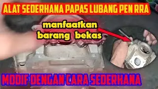 ALAT SEDERHANA PAPAS LUBANG PEN PELATUK RRA // alat sederhana dari barang bekas