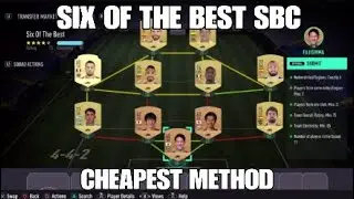 SIX OF THE BEST SBC - CHEAPEST METHOD - No Loyalty (FIFA 21 Hybrid Nations)