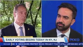 Early voting begins in New York and New Jersey