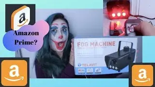 Fog Machine Unboxing | Amazon Prime