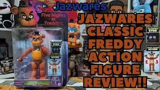 Jazwares Classic Freddy action figure Review!! :D