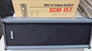 Ahuja 100v pa column speaker 🔊 #ahuja #ahujaspeaker #djspeaker #djsetup #music 