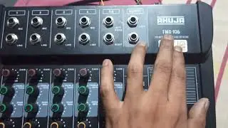 Ahuja 6 Channel Mixer রিভিউ | ছোট মিক্সার রিভিউ ও ইফেক্টস টেস্টিং | Live Sound Setup