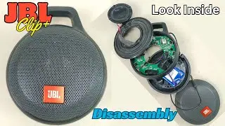 Teardown of JBL Clip+ Bluetooth speaker  and Look inside | How to disassemble | What is inside