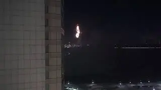 NYE Fireworks over Niagara Falls
