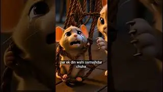 &ldquo;Chuha aur Billi 🐭😼 | 3D Cartoon Moral Story #Shorts&rdquo;#trending #viral #new #ytshorts