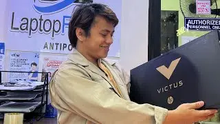 3rd Investment | Unboxing my wishlist this year &mdash; HP Victus laptop. Thank you lord nabili ko din✨🙏🏼