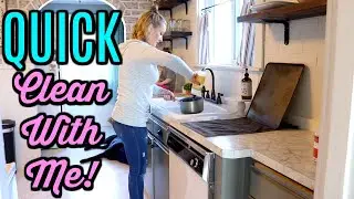 QUICK CLEAN WITH ME // No Voiceover // Music Only!!