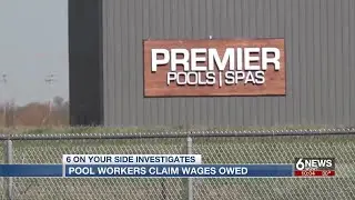 Omaha pool company employees claim wages owed