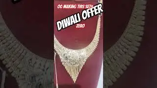 Latest necklace Zero making #zamzam #gold
