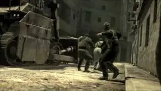 MGS4  Act 1 Beauty and the Beast unit HD