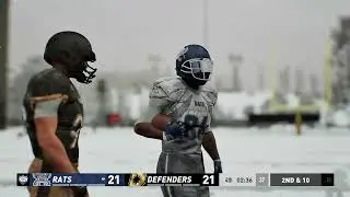 Maximum Football Dynasty snow weather gameplay 