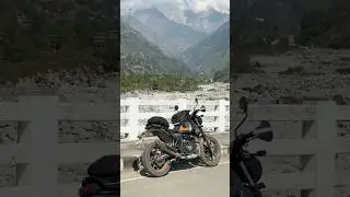 Taking my Scram 440 to Himalayas #scram440 #royalenfield #motovlog #shortsfeed #ytshorts