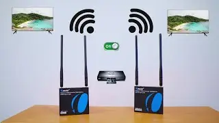 Duplicate Your TV Wirelessly Up to 50 Meters
