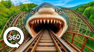 Shark Roller Coaster - 360&deg; VR Video