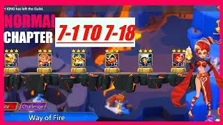 lords mobile Normal Chapter 7 way of Fire (Normal) - stage 7-6| Cleared with 3 Stars dreamgamer
