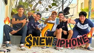 اشتريت آيفون جديد ب ارباح اليوتيوب 🤑😁🔥