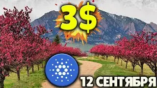 CARDANO PUMP ДО 3$! ОБНОВЛЕНИЕ  ALONZO 12 СЕНТЯБРЯ! CARDANO ИДЕТ В ТОП-2