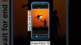 Amazing sunset 🌇 photo making of aladdin lamp & jinn 🧞&zwj;♂️ photo editing #shorts #trendingedits
