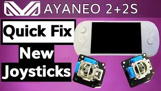 AYANEO 2 and 2s joystick replacement full tutorial