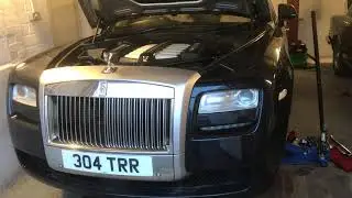 ROLLS-ROYCE GHOST AIR SPRING DAMPER REPLACEMENT
