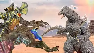 Godzilla Vs Pacific Rim Kaiju | stop motion |