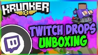 KRUNKER.IO TWITCH DROPS UNBOXING! - I GOT IT! (GIVEAWAY)