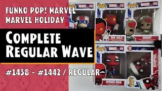 Marvel Holidays 2024 Complete Regular Wave Funko Pop  // Just One Pop Showcase
