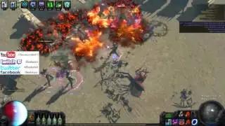 Path of Exile HCPer Clone Occultist Gameplay 13