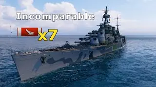 World of WarShips Incomparable - 7 Kills 200K Damage