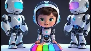 Six Toy Robots Count to Ten | Fun Counting Song for Kids | Learn Numbers 1 to 10